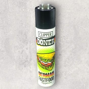 German Fastfood Clipper Feuerzeug 2/4